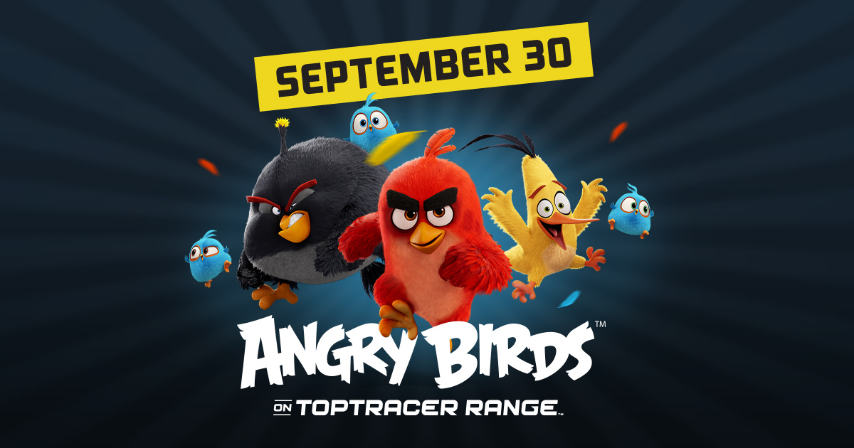 Toptracer and Rovio Entertainment launch of Angry Birds Game Mode image