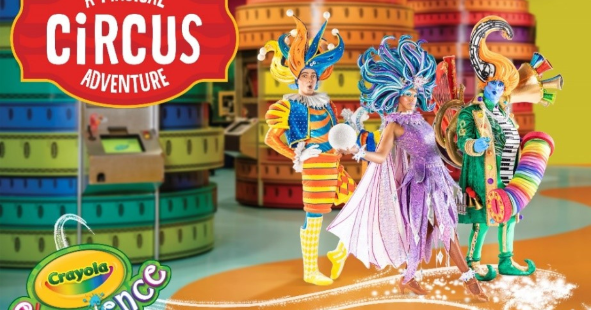 Collaboration Brings the Magic of POMP SNOW & CIRQUEumstance to Life at Crayola Experience image