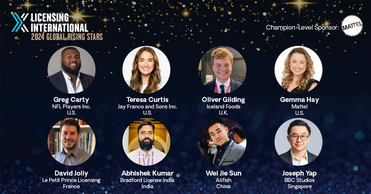 Licensing International Announces 2024 Rising Star Award Recipients image