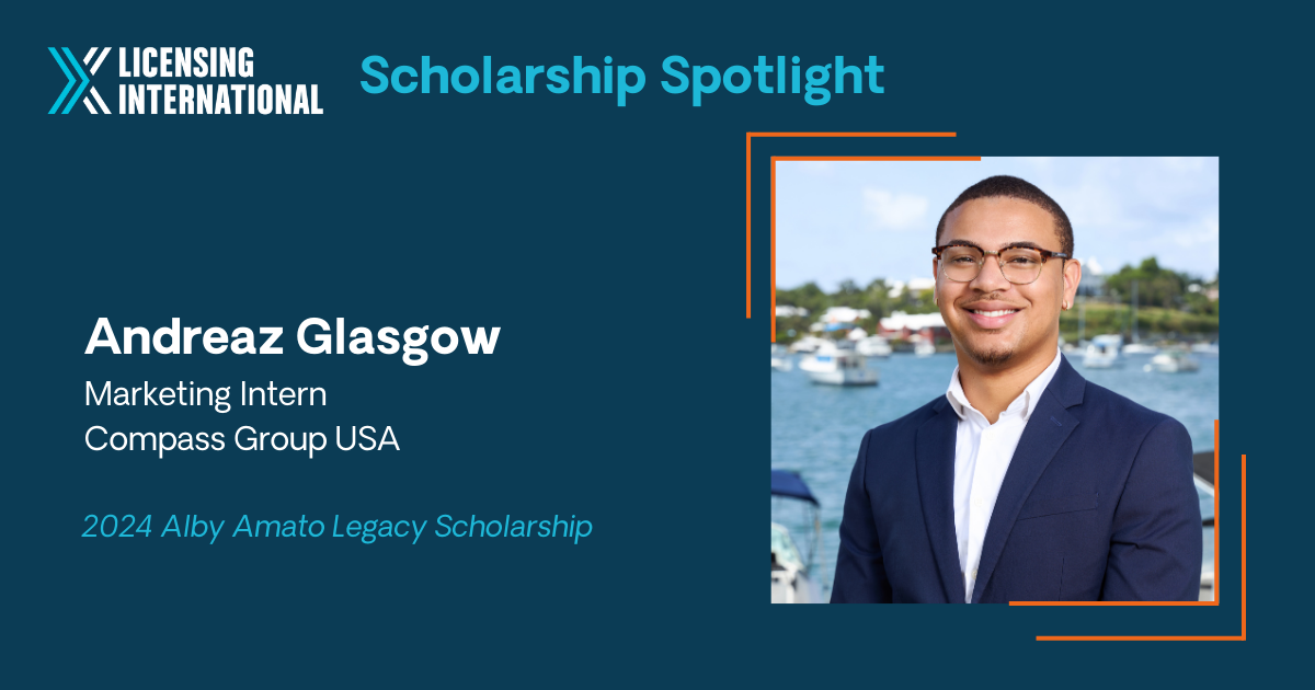 Scholarship Spotlight: Andreaz Glasgow, Marketing Intern, Compass Group USA image