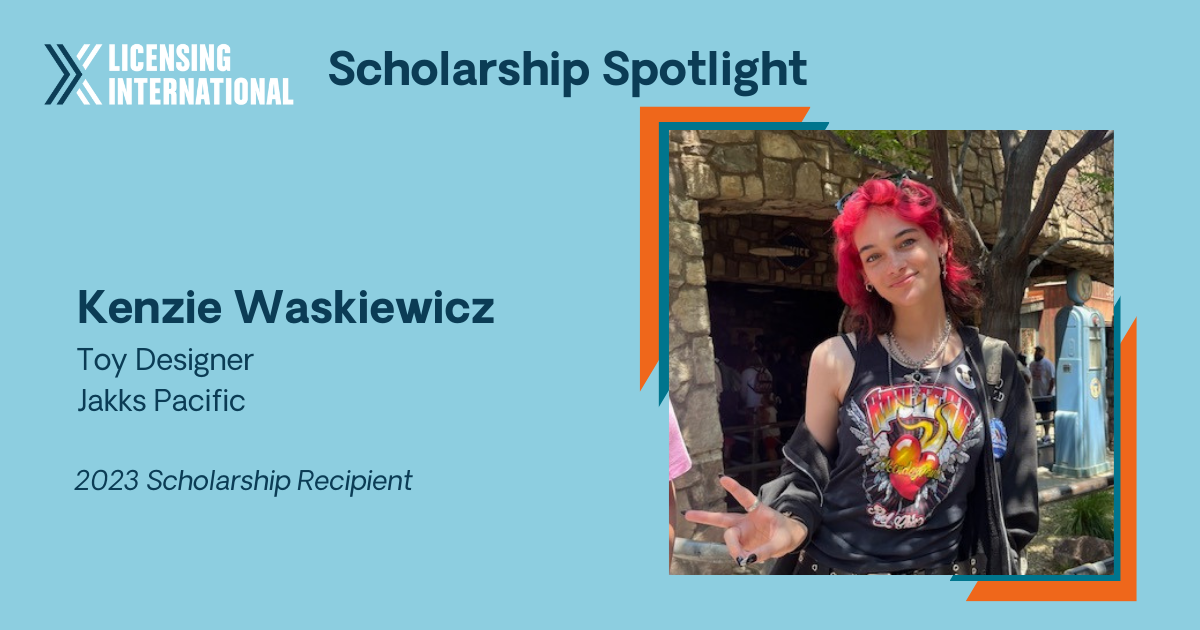 Scholarship Spotlight: Kenzie Waskiewicz, Toy Designer, Jakks Pacific image