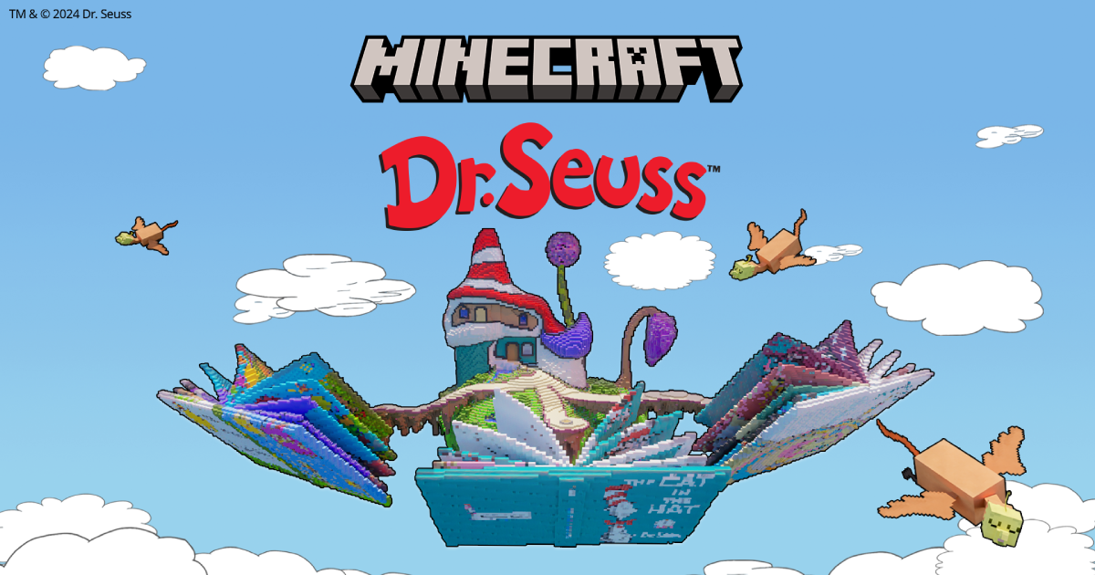 Dr. Seuss and Minecraft Launch Delightful New Content image