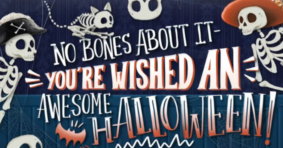 The Andrew Gold Estate Expands Relationship With American Greetings, Adding Spooky Scary Skeletons eCard image