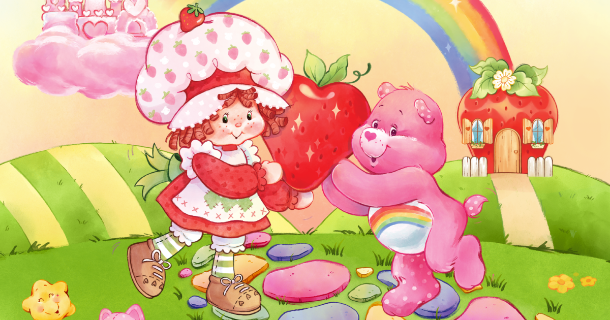 Care Bears and Strawberry Shortcake Reunite for Capsule Collection image