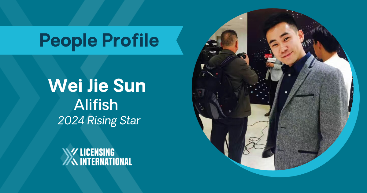 Rising Star People Profile: Wei Jie Sun, Licensing Director at Alifish image