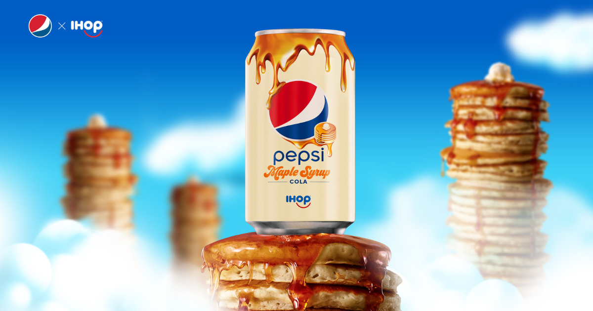 Pepsi Releases Limited Batch of Maple Syrup Cola with IHOP image