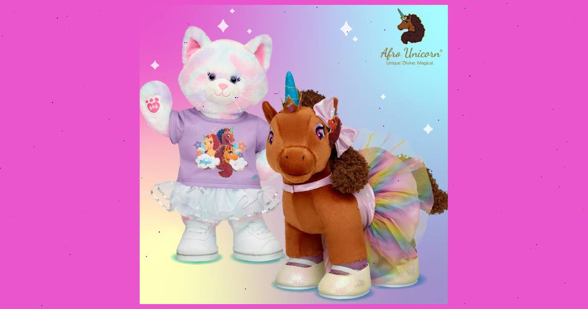 Build-A-Bear and Afro Unicorn Collaborate For an Enchanting Collection image