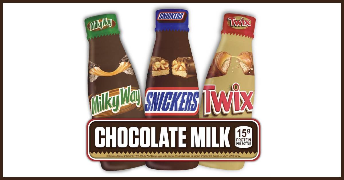 Fire Brands Teams with Mars Wrigley to Launch Snickers, Twix and Milky Way Chocolate Milk image