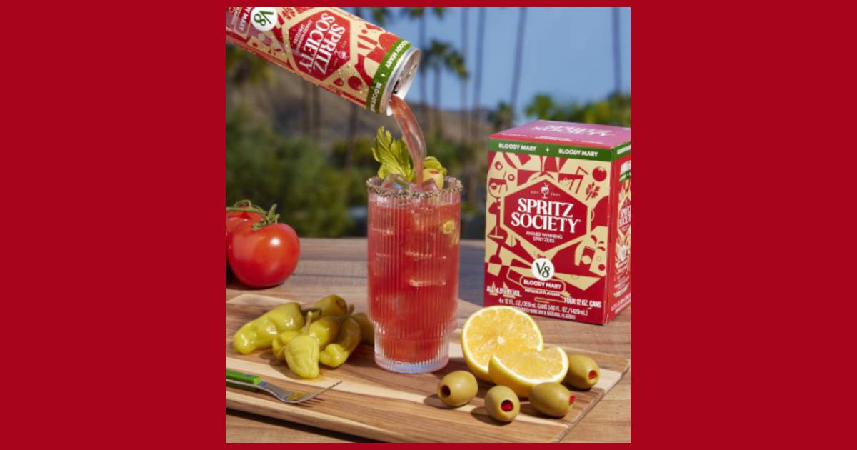 Spritz Society and V8 Partner to Launch a First-Of-Its-Kind Bloody Mary Spritz image