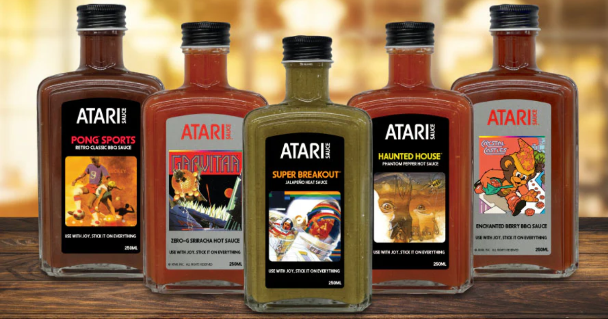 Sauce Shed Launches Atari Hot and BBQ Sauces image