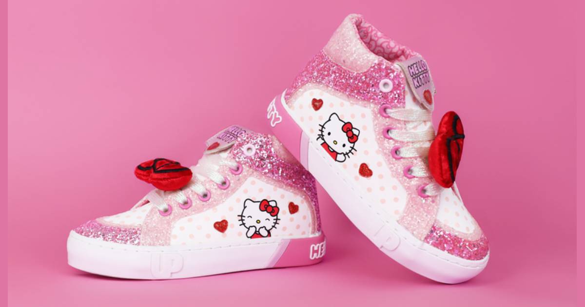 Kickstart 2025 In Style With Ground Up X Kids Foot Locker Exclusive Hello Kitty Sneakers image