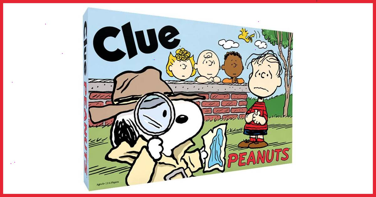 The Op Games Celebrates Peanuts’ 75th Anniversary with CLUE®: PEANUTS Edition image