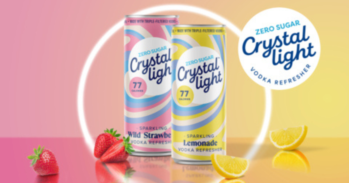 Crystal Light Answers Decades-Long Call from Fans with First-of-Its-Kind Vodka Refreshers image