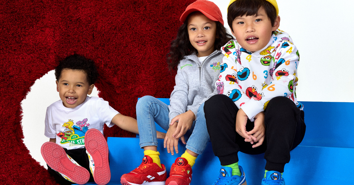 Reebok Launches Playful Kids’ Sesame Street Sneaker Collection image