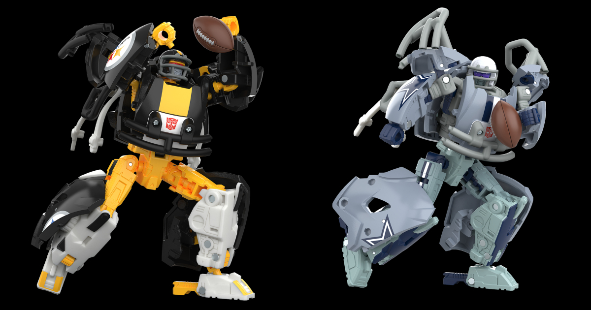 Hasbro and the NFL Introduce Transformers Converting Helmets image