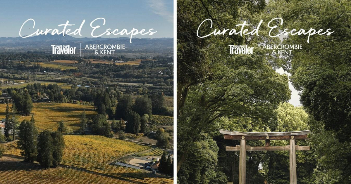 Abercrombie & Kent and Condé Nast Traveler Announce Exclusive Global Licensing Partnership to Launch Curated Escapes image