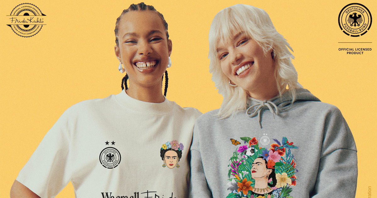 Frida Kahlo: Bavaria Brokers Exclusive Partnership Between Fanatics and Spreadshirt for Products of the DFB Women’s National Team image