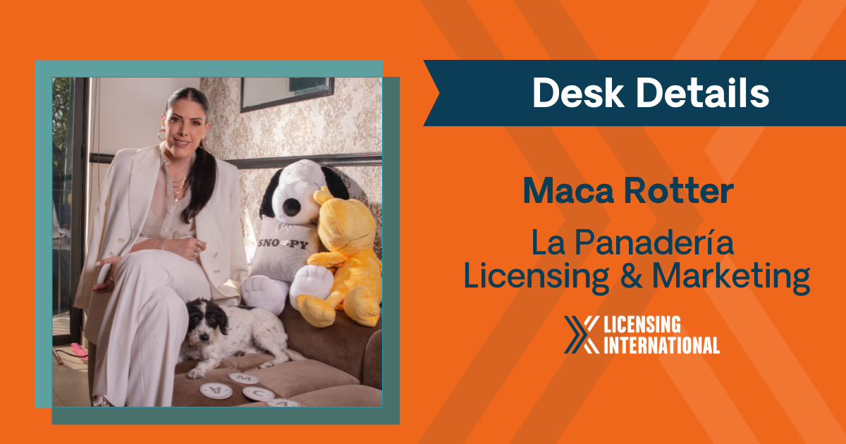 Desk Details: Maca Rotter, President & CEO of La Panadería Licensing & Marketing image