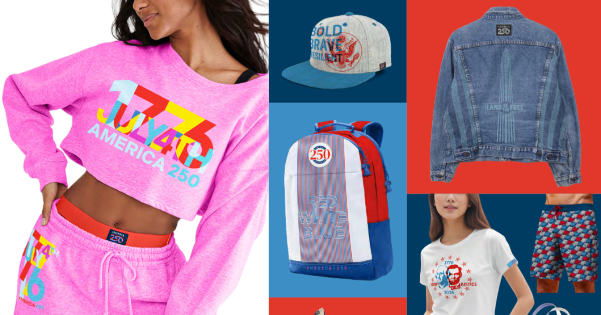 America250 The Official Celebration of America’s 250th Anniversary Announces Growing Lineup of Licensed Products image