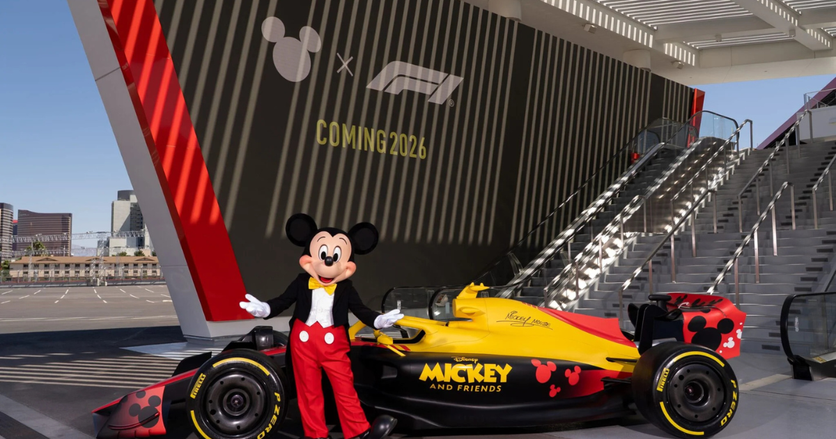 Disney And Formula 1 Unveil Collaboration With Disney’s Mickey & Friends Launching in 2026 image
