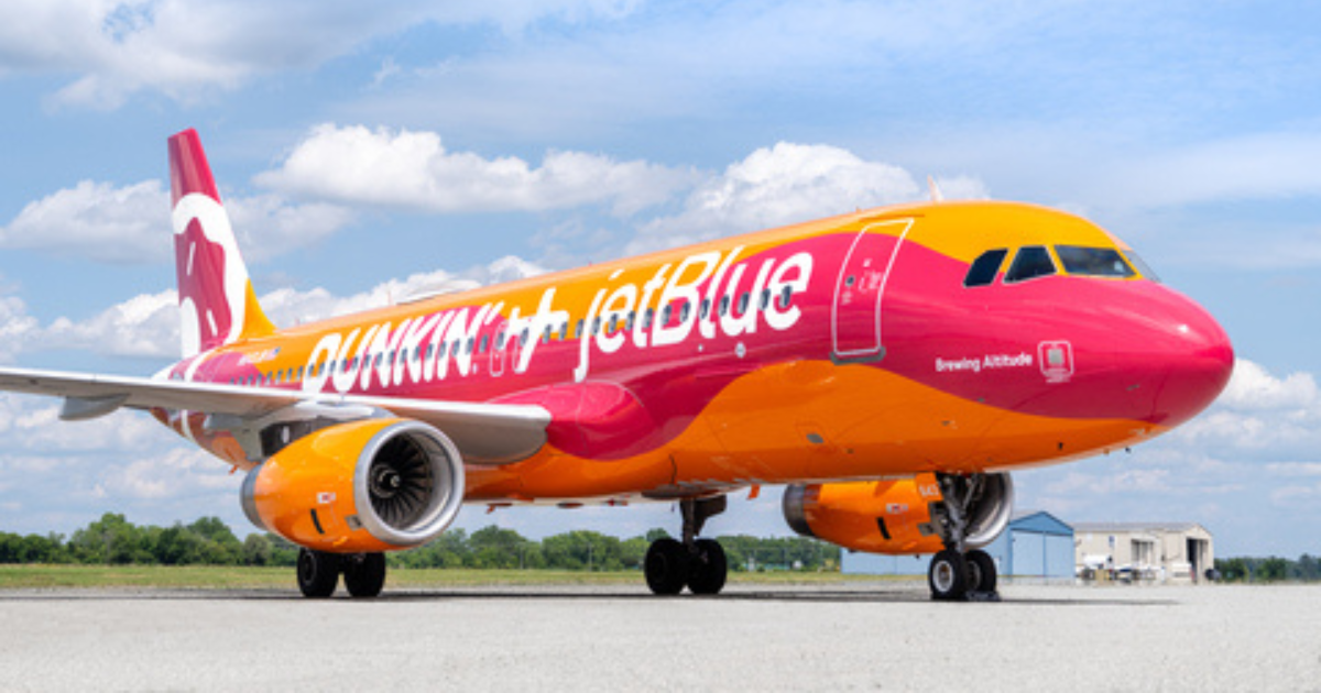 JetBlue Runs on Dunkin’ With New Special Livery image