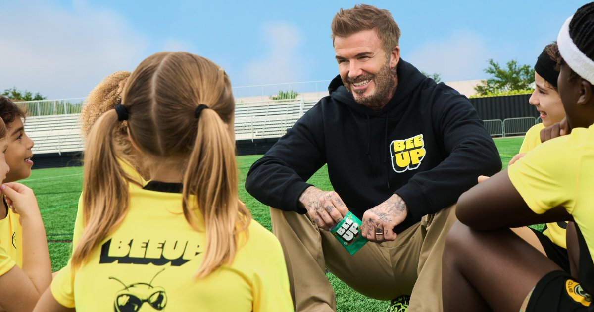 David Beckham Launches BEEUP – The Next-Gen, Honey-Powered Snack Brand for Active Kids and Families image