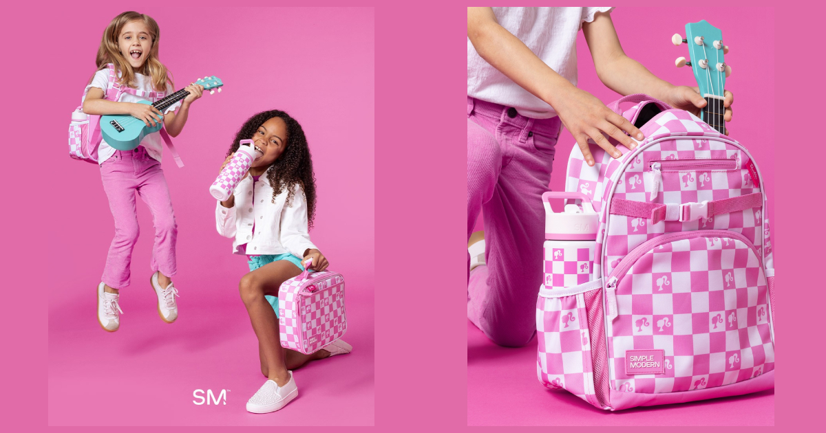 Simple Modern Announces Partnership with Mattel to Launch Barbie and Hot Wheels Collections in Time for Back-To-School Shopping image