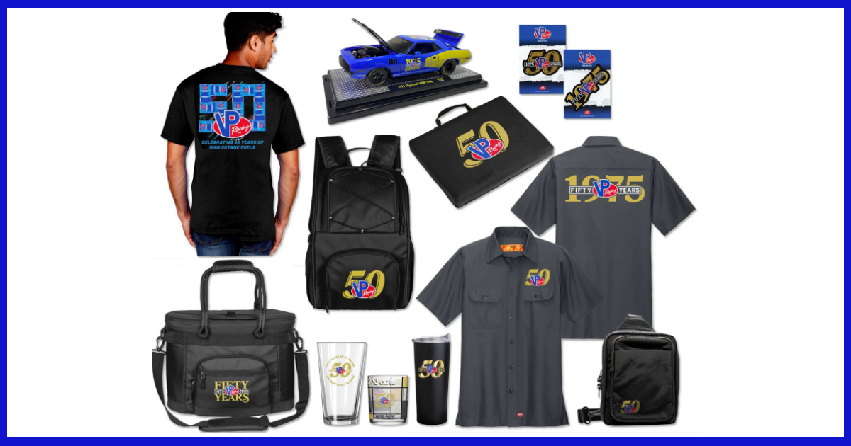 VP Racing Celebrates 50th Anniversary with Licensing Partners image