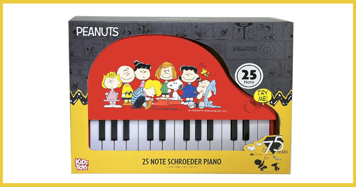 Strike up the Band, Kidz Toyz Celebrates the 75th Anniversary of Peanuts with a Musical Instrument Partnership image