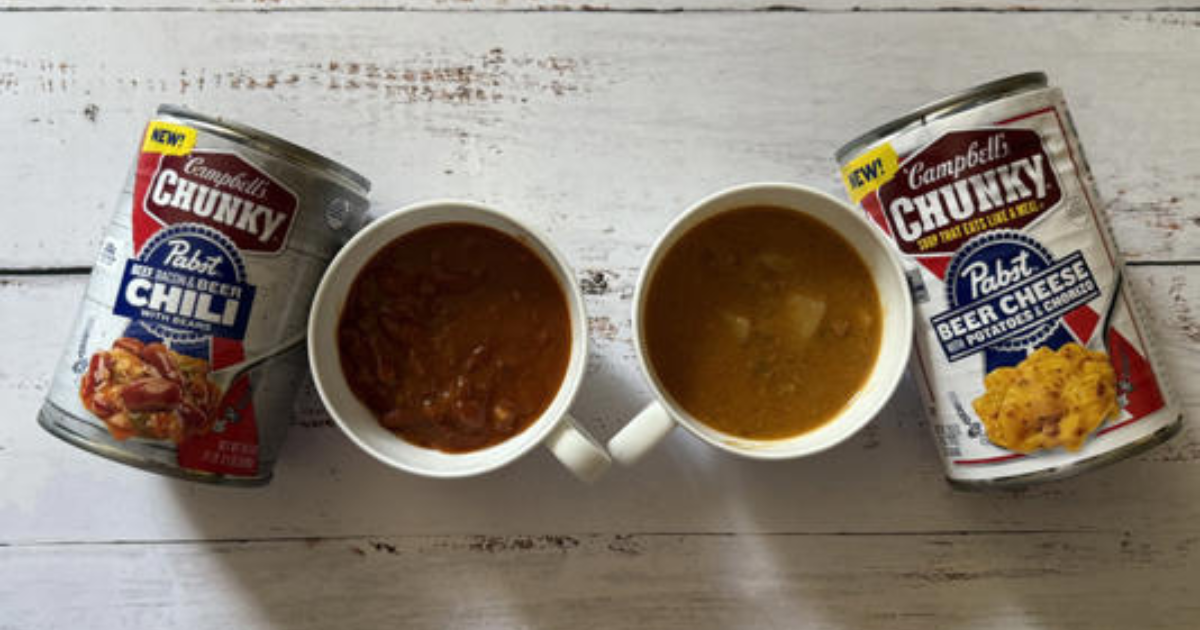 Campbell’s Chunky, PBR Launch Beer-Infused Soups Collaboration image