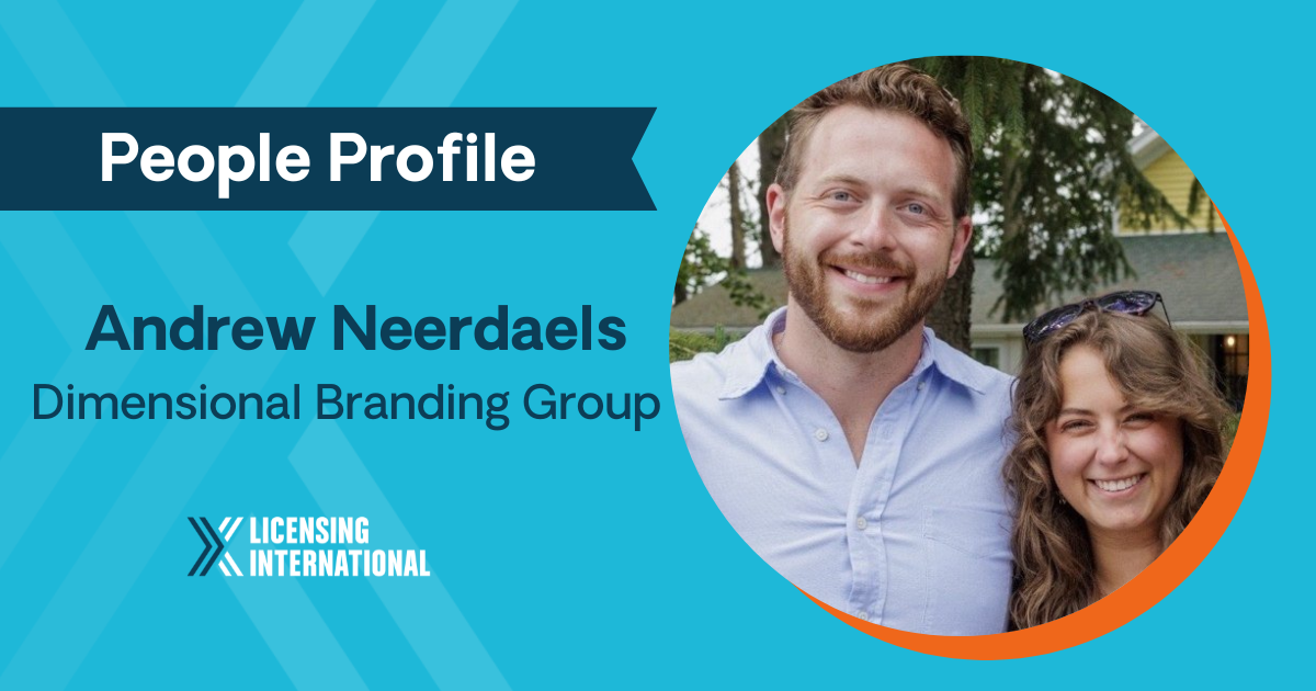 People Profile: Andrew Neerdaels, Licensing Manager at Dimensional Branding Group image
