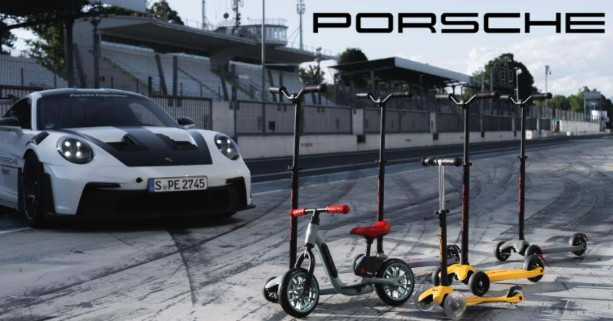 GT3 RS for the Whole Family – Micro & Porsche Launch Three Exclusive Micromobility Products image
