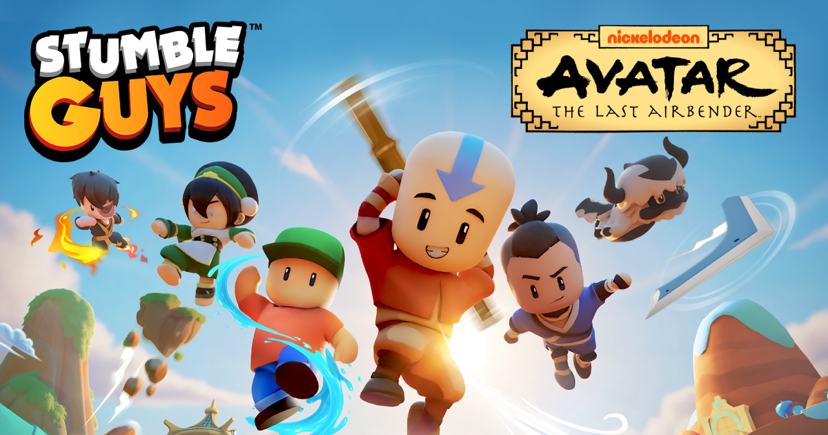 Scopely’s Stumble Guys Invites Players to Master the Elements with New Avatar: The Last Airbender Collaboration image