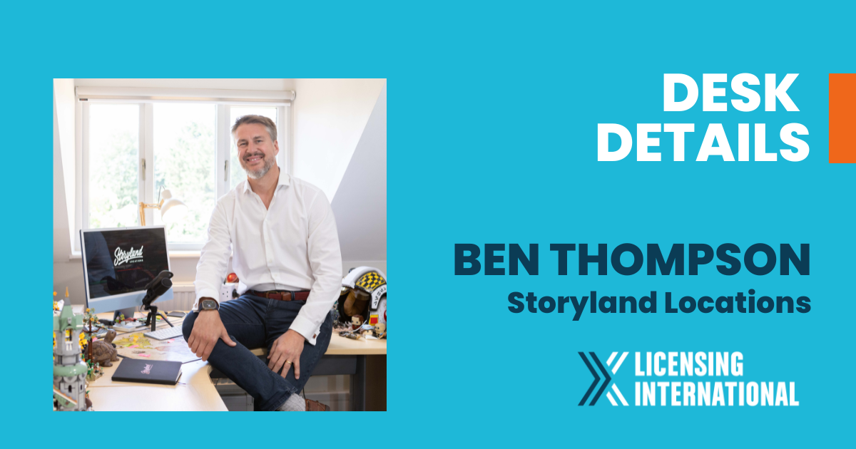 Desk Details: Ben Thompson, CEO of Storyland Locations image