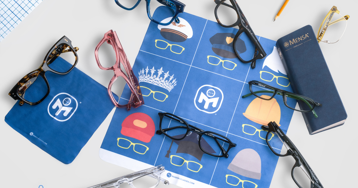 ReadingGlasses.com and American Mensa Unveil the Mensa Collection image