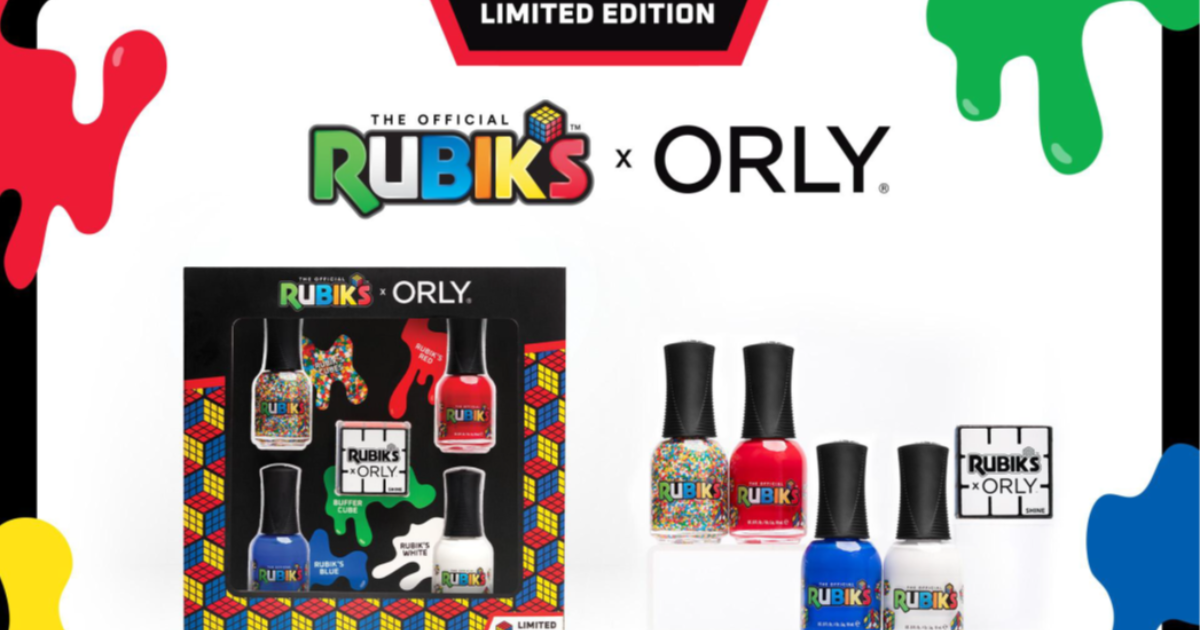 ORLY Beauty x Rubik’s Cube Drop Limited-Edition Nail Art Collection image