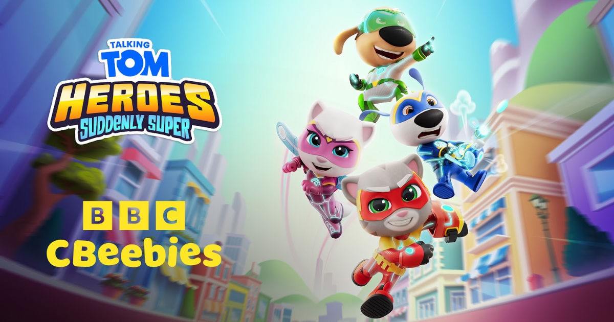Outfit7’s Talking Tom Heroes: Suddenly Super Premieres on BBC’s CBeebies image