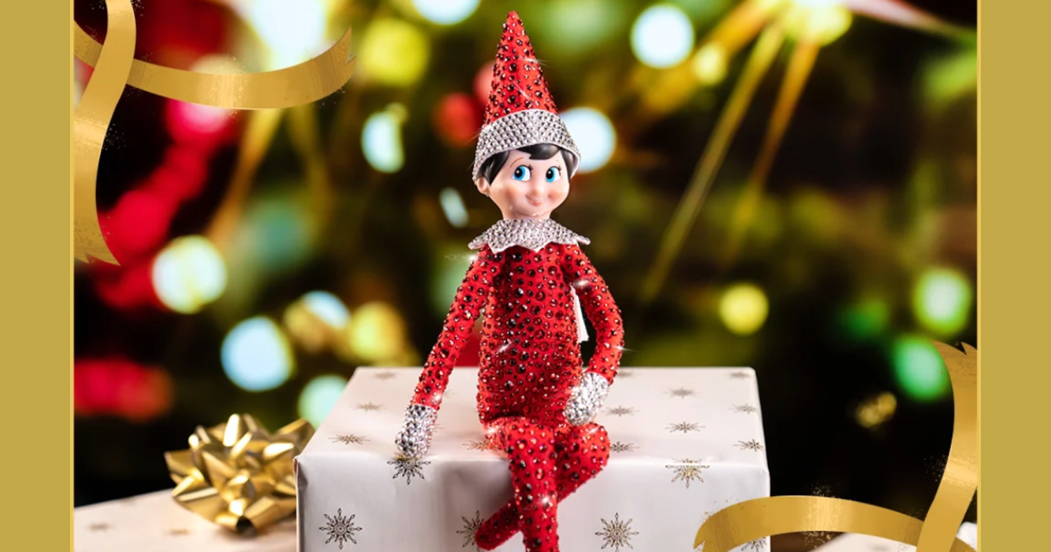 The Elf on the Shelf®: A Christmas Tradition 20th Anniversary Holiday Box Set with Swarovski® Crystals image