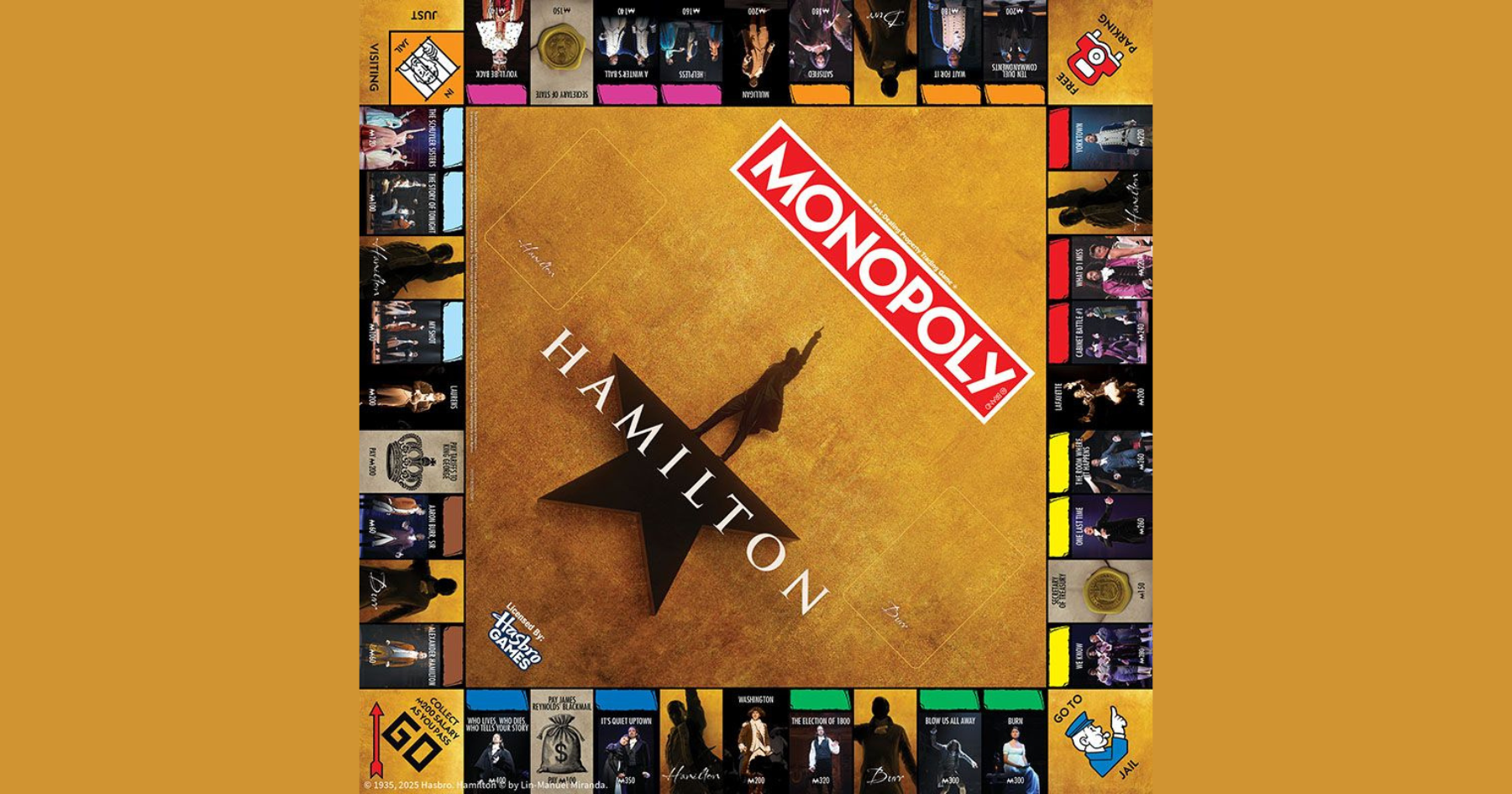 The Op Games Launches MONOPOLY®: Hamilton Edition image