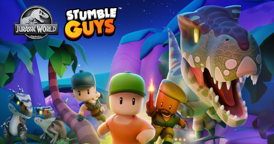“Stumble Guys” Roars into the Holidays with the Return of Jurassic World image