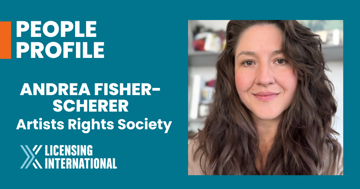 People Profile: Andrea Fisher-Scherer, Managing Director of Merchandise Licensing at Artists Rights Society image