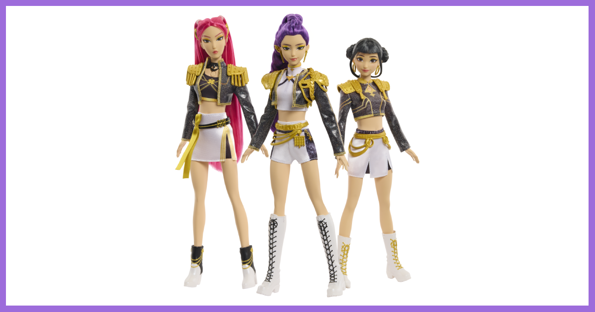 Mattel Unveils First Look at Their ‘Golden’ Line of KPop Demon Hunters™ Dolls, Action Figures, Games, and Collectibles image