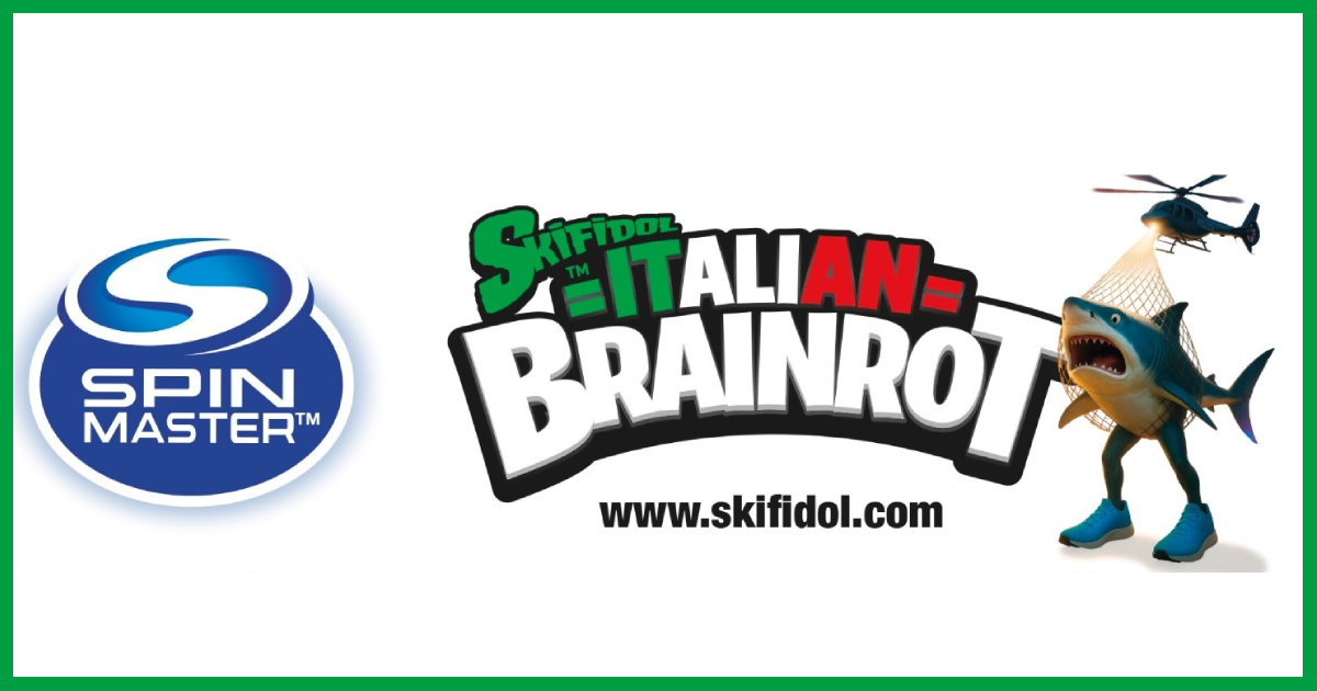 Spin Master Teams up with Officina Comunicazione to Bring the Skifidol Italian Brainrot™ Phenomenon to Fans in North America image
