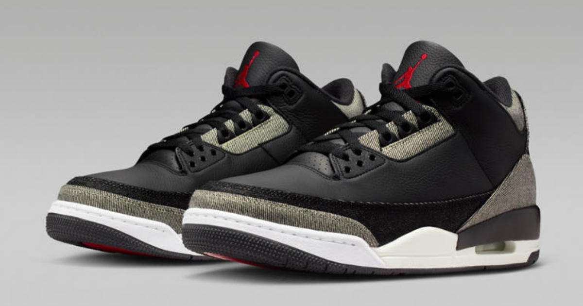 Jordan Brand and Levi’s Unveil New Colorways for Air Jordan 3 image