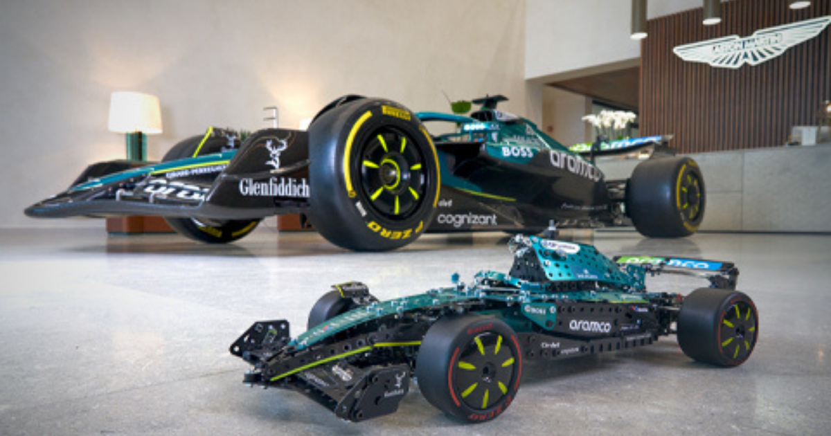 Meccano Announces New Licensing Agreement with Aston Martin Aramco image