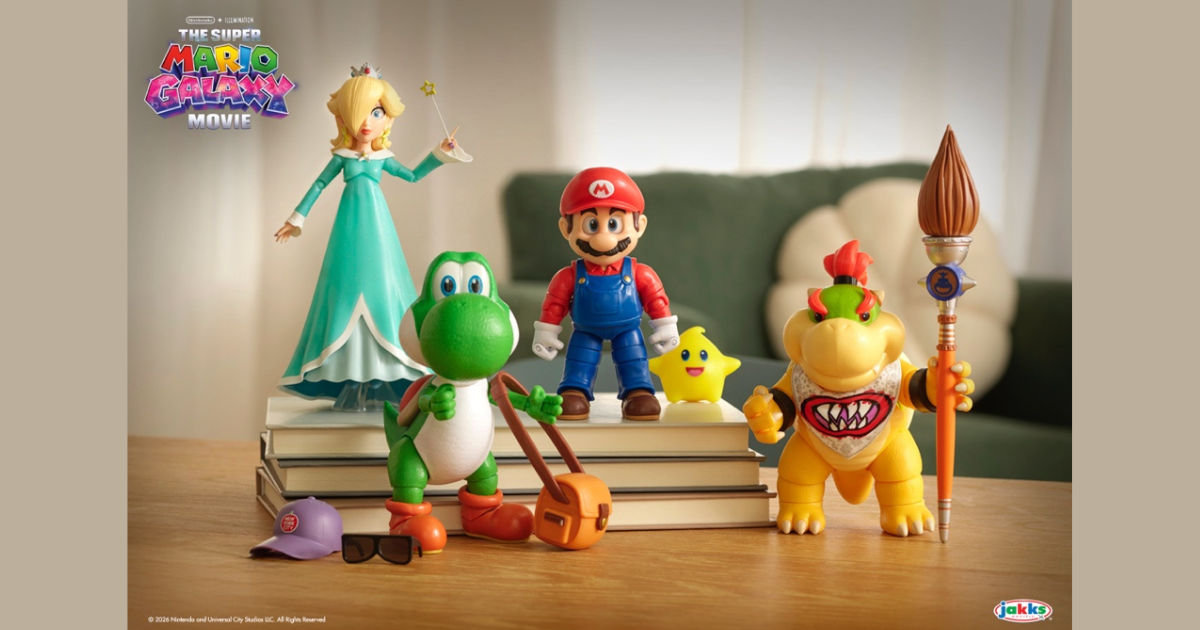 JAKKS Pacific Renews Master Global Toy Partnership With Universal Products & Experiences for Nintendo and Illumination’s The Super Mario Galaxy Movie image