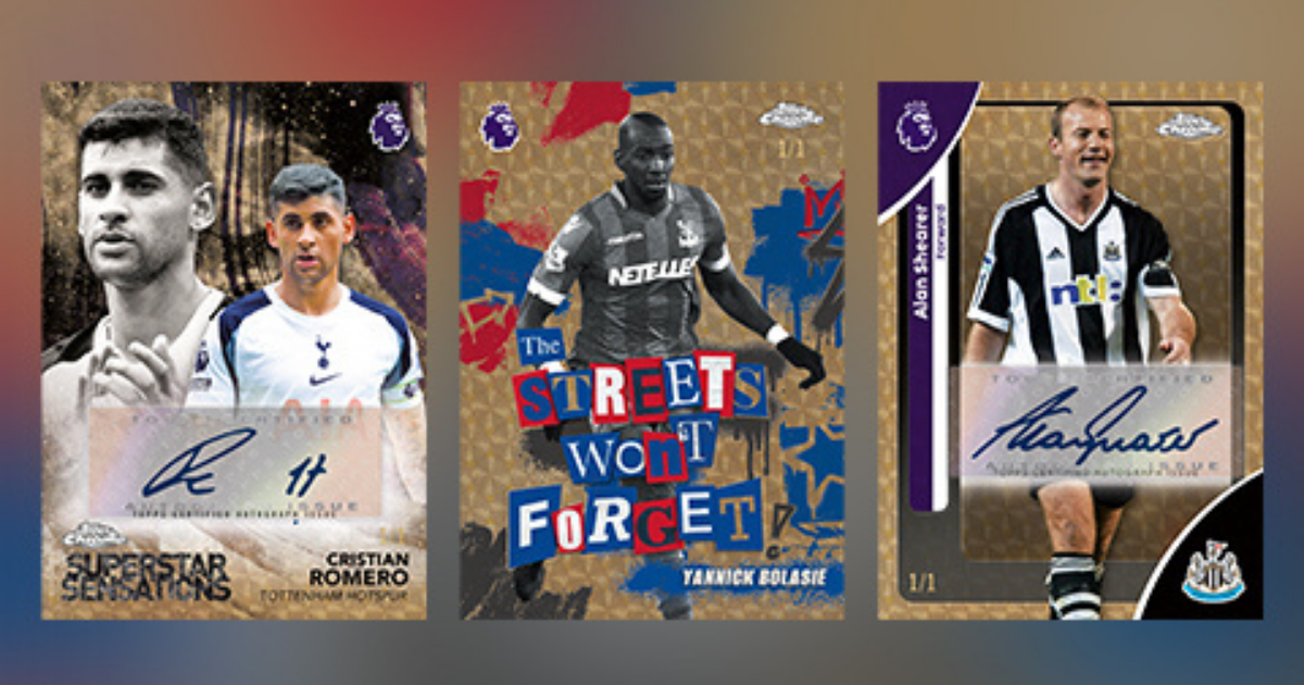 Topps Unveils 2026 Chrome Premier League Collection image