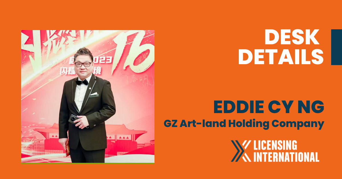 Desk Details: Eddie CY Ng, President of GZ Art-land Holding Company image