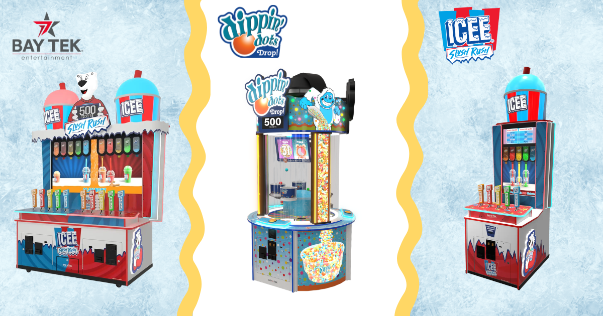 The Coolest Game on the Floor: Dippin’ Dots and Bay Tek Entertainment Score a Sweet Partnership image
