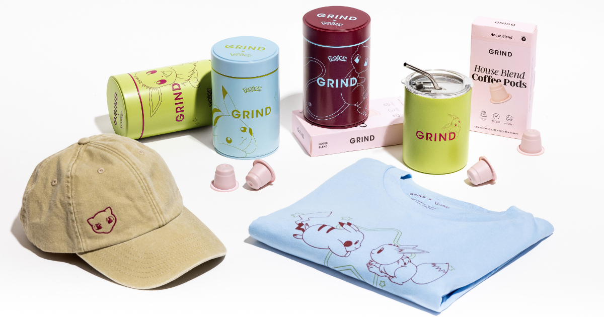 Grind and Pokémon Partner for Coffee Collaboration image
